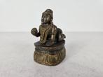Beeld baby Krishna boterbal, brons, India, midden 20e eeuw, Antiek en Kunst, Ophalen of Verzenden
