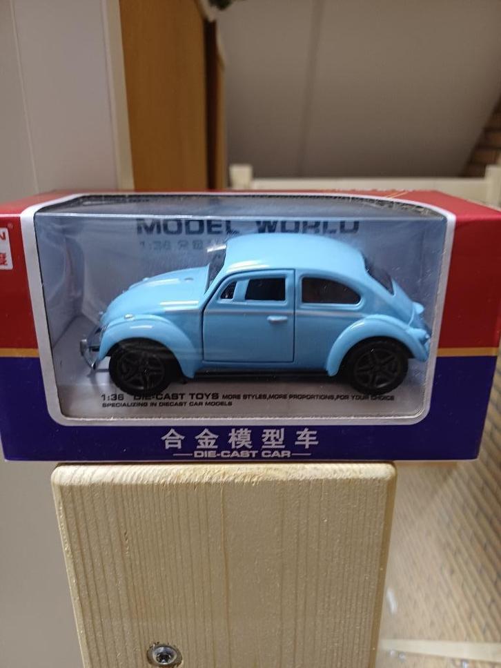 Modelauto kever diverse kleuren nieuw, Hobby en Vrije tijd, Modelauto's | Overige schalen, Nieuw, Auto, Ophalen of Verzenden
