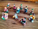 Superleuke set (2) muzikant-clowntjes, 11 poppetjes, h=5 cm, Ophalen of Verzenden, Zo goed als nieuw