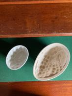 Oude Aardewerk Puddingvormen - Druivenmotief, Antiek en Kunst, Antiek | Keramiek en Aardewerk, Ophalen of Verzenden