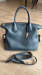 Ijsblauwe Smaak Amsterdam met bijpassende portomonnee, Ophalen of Verzenden, Zo goed als nieuw, Handtas