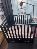 Zwarte Bopita Box met Lade, Kinderen en Baby's, Boxen, Ophalen, Zo goed als nieuw, Vierkant, Lade