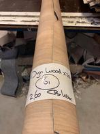 Vinyl met houtmotief - 230x370 cm, Huis en Inrichting, Stoffering | Vloerbedekking, Gebruikt, Bruin, Ophalen of Verzenden, Matsu bv