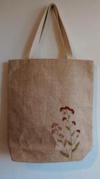 DIY borduurpakket bloemen op tas, Hobby en Vrije tijd, Overige Hobby en Vrije tijd, Ophalen of Verzenden, Nieuw