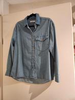 Pull & Bear spijkerblouse denim shirt jeans blouse maat S 36, Kleding | Dames, Blauw, Ophalen of Verzenden, Zo goed als nieuw