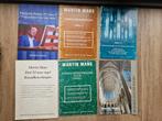 6 keer Martin Mans orgelbladmuziek divers, Orgel, Gebruikt, Ophalen of Verzenden, Religie en Gospel
