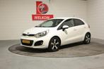 Kia Rio 1.2 CVVT Design Edition, Airco, Cruise control, 1e e, Euro 5, Gebruikt, 4 cilinders, Wit