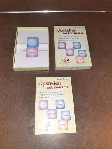 Opstellen met kaarten nieuw persoonlijke ontwikkeling menzel beschikbaar voor biedingen