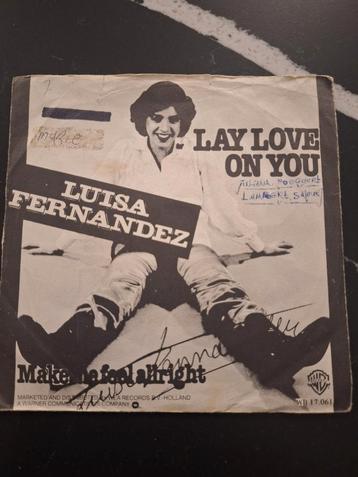 7 inch vinyl single - Luisa Fernandez beschikbaar voor biedingen