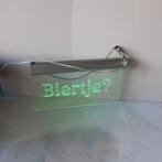 Heineken bier Biertje lichtbak 37,5 cm breed origineel, Ophalen, Gebruikt, Reclamebord, Plaat of Schild, Heineken