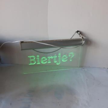 Heineken bier Biertje lichtbak 37,5 cm breed origineel beschikbaar voor biedingen