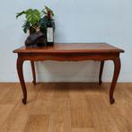 Vintage Brocante Queen Ann houten salontafel koffietafel 108, Valkenswaard, Gebruikt, 100 tot 150 cm, Info@flashbackfurniture.nl
