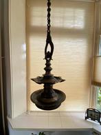 Bronzen antieke olielamp India, Antiek en Kunst, Ophalen of Verzenden