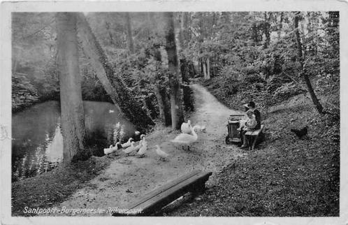 (301-216-039) Santpoort-Noord Burgemeester Rijkenspark, Verzamelen, Ansichtkaarten | Nederland, Noord-Holland, Verzenden