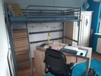 Hoogslaper ikea, Huis en Inrichting, Slaapkamer | Stapelbedden en Hoogslapers, Ophalen, Gebruikt, Eenpersoons, 210 cm