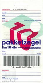 Pakketzegel PK62 Proforms met HANGOOG  Lees!, Postzegels en Munten, Postzegels | Nederland, Na 1940, Verzenden, Postfris