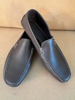 Boggi Milano nieuwe bruine leren loafers schoenen 43 BCBC, Ophalen of Verzenden, Nieuw, Bruin, Loafers