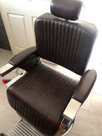 Barberstoel / barber stoel. Tekst lezen aub!, Ophalen of Verzenden, Zo goed als nieuw, Leer, Eén