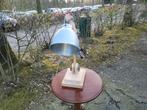 vintage houten tafel lamp, Ophalen of Verzenden, Zo goed als nieuw, Minder dan 50 cm