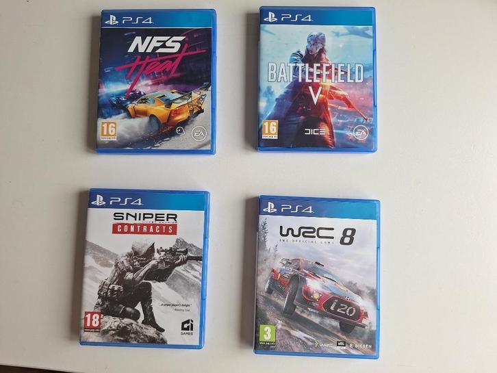 PS4 Spellen Sniper Contracts Battlefield V, Spelcomputers en Games, Games | Sony PlayStation 4, Zo goed als nieuw, Overige genres