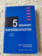 5 eeuwen wereldeconomie, Boeken, Studieboeken en Cursussen, Ophalen of Verzenden, Zo goed als nieuw