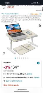 Autumndeer laptop tafel nieuw ergonomisch, Nieuw, Ophalen of Verzenden