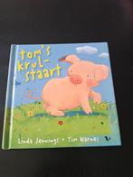 Tom's krulstaart - Linda  Jennings - Tim Warnes, Ophalen of Verzenden, Zo goed als nieuw, 3 tot 4 jaar
