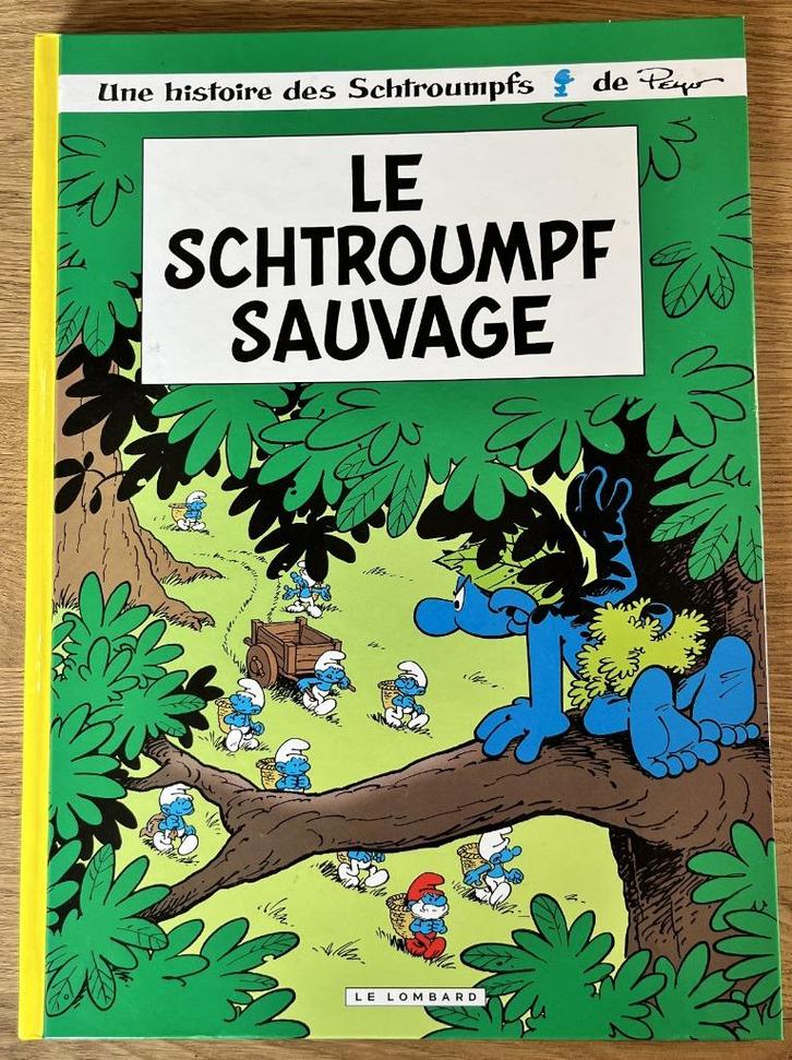 Le Schtroumpf sauvage - 19 HC (2016) Strip, Boeken, Stripboeken, Zo goed als nieuw, Eén stripboek