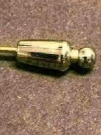 12933 Goudenspeld met diamant en parel, Sieraden, Tassen en Uiterlijk, Ophalen of Verzenden, Zo goed als nieuw, Goud, Met edelsteen