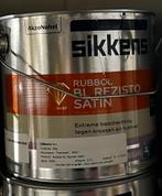 2,5 ltr Sikkens Rubbol Bl Rezisto satin 9001 nieuw blik, Ophalen of Verzenden, Nieuw