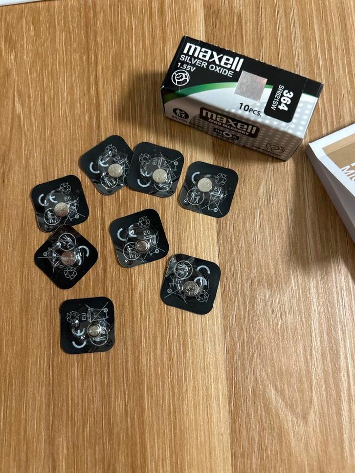 Maxell 364 SR621SW Horloge Batterijen - Nieuw, Sieraden, Tassen en Uiterlijk, Horloges | Heren, Nieuw, Polshorloge, Overige merken