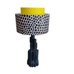 Vintage tafellamp, kunststof kap, Huis en Inrichting, Lampen | Tafellampen, Ophalen, Overige materialen, Gebruikt, 50 tot 75 cm