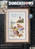 Cado DIMENSIONS BORDUURPAKKET SEASIDE TREASURES, Hobby en Vrije tijd, Borduren en Borduurmachines, Ophalen of Verzenden, Nieuw