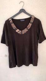 Sixth Sense bruin Shirt Maat M,rook-diervrij huis zgan, Maat 38/40 (M), Zwart, Ophalen of Verzenden, Zo goed als nieuw
