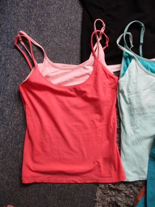 4 leuke hemd(shirtjes) samen voor  € 6,-- totaal, Kleding | Dames, T-shirts, Nieuw, Maat 42/44 (L), Overige kleuren, Zonder mouw