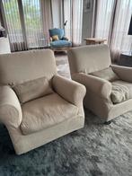 Flexform nonna fauteuil mooie linnen stof, 75 tot 100 cm, Ophalen of Verzenden, Zo goed als nieuw, Stof