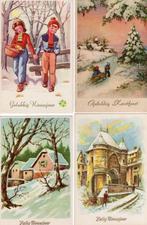 kerstkaart, Verzamelen, Ansichtkaarten | Themakaarten, Verzenden, 1960 tot 1980, Ongelopen, Feest(dag)