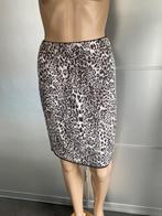 J600 Marc Cain maat 38=M rok rokje zwart/beige/wit Marccain, Maat 38/40 (M), Zwart, Ophalen of Verzenden, Zo goed als nieuw