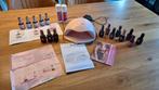 Pink gellac set met lamp, Ophalen of Verzenden, Gebruikt, Handen en Nagels, Toebehoren