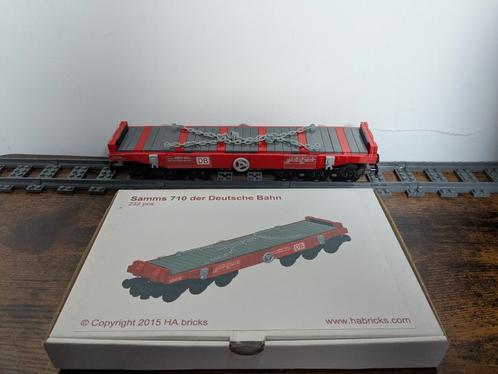 Lego wagon voor zwaar transport van Ha Bricks, Kinderen en Baby's, Speelgoed | Duplo en Lego, Zo goed als nieuw, Ophalen of Verzenden