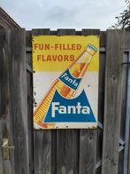 Fanta reclame bord geen emaille, Ophalen of Verzenden, Reclamebord