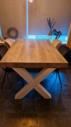 Hele mooie eettafel, Huis en Inrichting, Tafels | Eettafels, Ophalen, Zo goed als nieuw, Vier personen, Rechthoekig