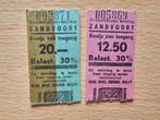 Entreekaartjes Zandvoort, Ophalen of Verzenden, Gebruikt, Overige sporten, Overige typen