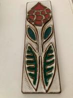Vintage Noomi Keramische Wandtegel Bloemmotief, Ophalen of Verzenden