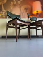 Vintage teakhouten stoelen, Ophalen, Gebruikt, Twee, Overige kleuren