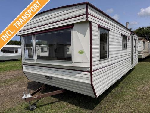 Ascot Classic 720 x 307 met 2 slaapkamers gratis gebracht, Caravans en Kamperen, Stacaravans