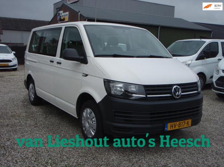 Volkswagen Transporter Kombi 2.0 TDI L1 2.0 TDI 9 persoons p, Auto's, Bestelauto's, Bedrijf, Te koop, ABS, Airbags, Airconditioning