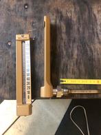 2x Temperatuurmeter 1/2" schroefdraad - 10cm inbouw, Ophalen of Verzenden, Gebruikt