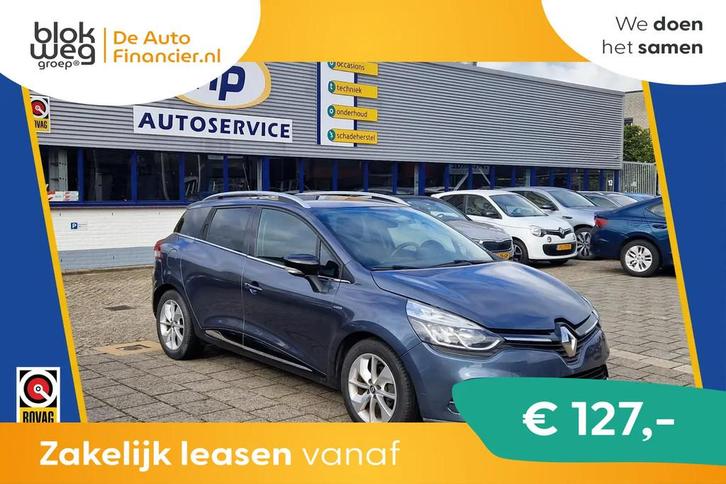 Renault Clio Estate 0.9 TCe Limited € 7.500,00, Auto's, Renault, Bedrijf, Te koop, Clio, ABS, Airbags, Airconditioning, Alarm