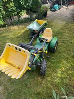 Mooie Tractor met voorlader en aanhanger, Ophalen, Gebruikt, Trapvoertuig